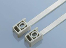Mountable Head Plastic Zip Ties