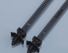 Push Mount Plastic Zip Tie