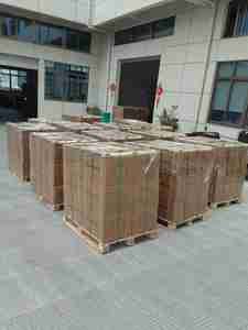 cable tie cartons pallets