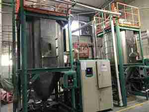 central material feeding system